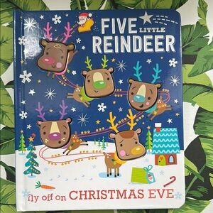 Five Little Reindeer Children's Book